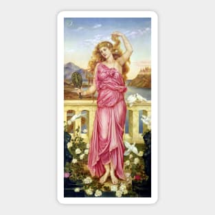 Helen of Troy - Evelyn de Morgan Sticker